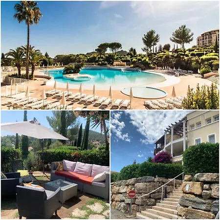 Apartment French Days Cap Esterel Fh007 Jardin Privatif Et Cloture ,vue Mer,piscines , Parking Couvert,coup De Coeur *